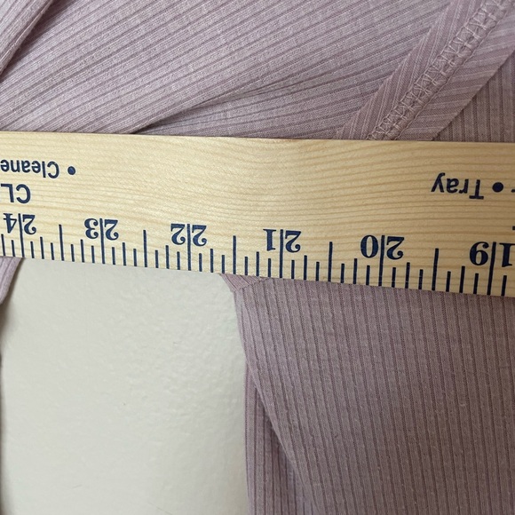 Free People Tangerine Long Sleeve Tee Blouse Mauve Size Medium - Picture 12 of 12